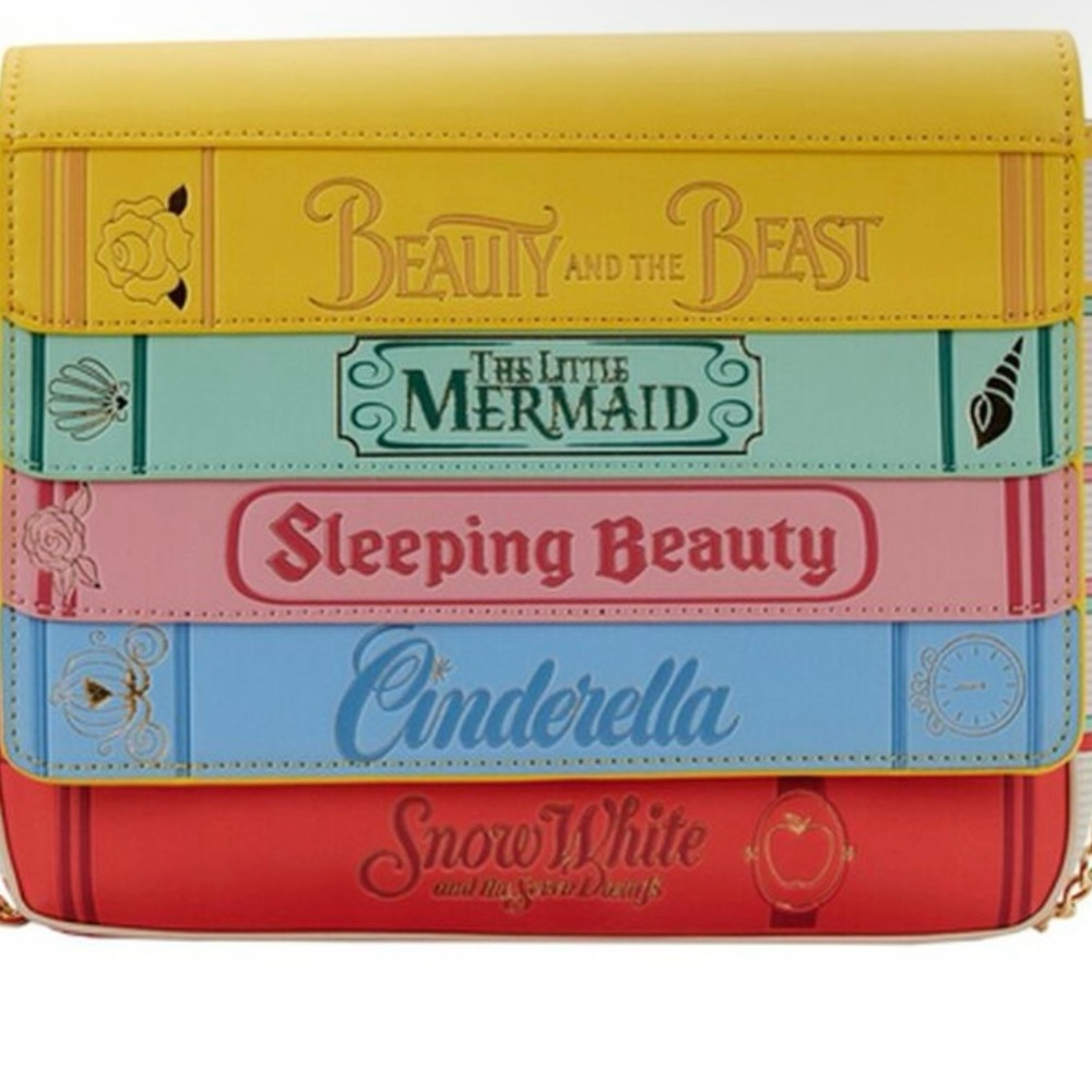 Disney Princess Books Classics Crossbody Bag